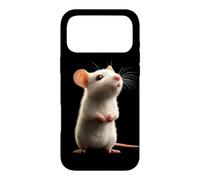 Carcasa para iPhone 17 Pro MAX Rata Ratón Simpático Roedores Ratón Enano Ratas Pequeñas