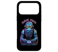Carcasa para iPhone 17 Pro MAX Rave Papi EDM Music Festival Bigfoot Sasquatch Equalizer DJ