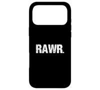 Carcasa para iPhone 17 Pro MAX Rawr A tee That Says Rawr Grungy Expressive Hombres Mujeres