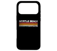 Carcasa para iPhone 17 Pro MAX Rayas de Viaje Retro de Myrtle Beach, Carolina del Sur