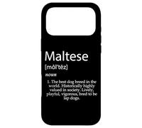 Carcasa para iPhone 17 Pro MAX Raza de Perro maltés Mejor Lindo Cachorro Raza de Perro maltés