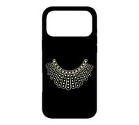 Carcasa para iPhone 17 Pro MAX RBG Ruth Bader Ginsburg Dissent Collar patrón