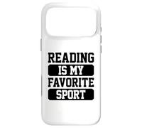Carcasa para iPhone 17 Pro MAX Reading Is My Favorite Sport