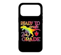 Carcasa para iPhone 17 Pro MAX Ready To Crush 2nd Grade Dinosaur Back To School Tie Dye