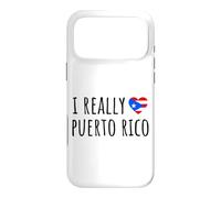Carcasa para iPhone 17 Pro MAX Realmente Amo Puerto Rico