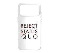 Carcasa para iPhone 17 Pro MAX Rechazar el Status Quo