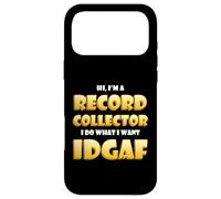 Carcasa para iPhone 17 Pro MAX Record Collector Idgaf Vinyl Record DJ CD Costume For DJ's