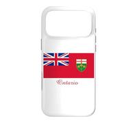 Carcasa para iPhone 17 Pro MAX Recuerdo de la Bandera de Ontario Canadá