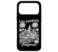 Carcasa para iPhone 17 Pro MAX Recuerdo de Viaje Minimalista del Horizonte de California de Los Ángeles