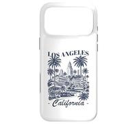 Carcasa para iPhone 17 Pro MAX Recuerdo de Viaje Minimalista del Horizonte de California de Los Ángeles