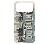 Carcasa para iPhone 17 Pro MAX Recuerdo Vintage I'D Rather Be In Dublin Irlanda