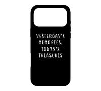 Carcasa para iPhone 17 Pro MAX Recuerdos de Ayer Tesoros de Hoy Declaración nostálgica