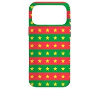 Carcasa para iPhone 17 Pro MAX Red Green Yellow Star Burkina Faso Flag Pattern