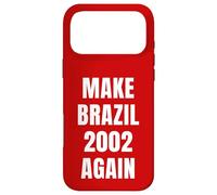 Carcasa para iPhone 17 Pro MAX Red Make Brazil 2002 Again Lula President