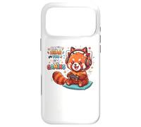 Carcasa para iPhone 17 Pro MAX Red Panda Gaming Can't Hear You I'm Gaming Red Panda