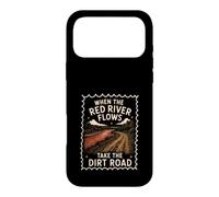 Carcasa para iPhone 17 Pro MAX Red River Flows Take The Dirt Road Humor Adulto