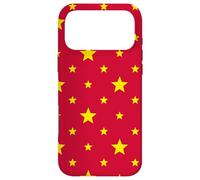 Carcasa para iPhone 17 Pro MAX Red Yellow Star China Color Symbolic Chinese Pattern