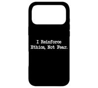 Carcasa para iPhone 17 Pro MAX Refuerzo la ética, no temo el Humor Ecuestre sarcástico