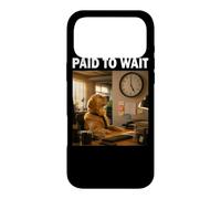 Carcasa para iPhone 17 Pro MAX Regalo Divertido del compañero Paid to Wait