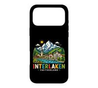 Carcasa para iPhone 17 Pro MAX Regalo histórico de Viaje de Interlaken Suiza Dibujado a Mano