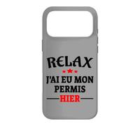 Carcasa para iPhone 17 Pro MAX Regalo Licencia de Conducir Código de Carretera Humor