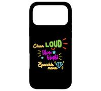 Carcasa para iPhone 17 Pro MAX Regalo para animadoras Cheer Cheer Loud Shine Bright