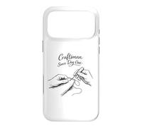 Carcasa para iPhone 17 Pro MAX Regalo para Artesano del Cuero Craftsman Since Day One