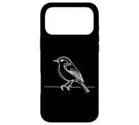 Carcasa para iPhone 17 Pro MAX Reinita Norteña Arte Lineal Ornitólogo