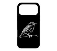 Carcasa para iPhone 17 Pro MAX Reinita Norteña Arte Lineal Ornitólogo