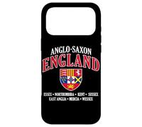 Carcasa para iPhone 17 Pro MAX Reinos de Inglaterra anglosajona Escudo Letras Blancas