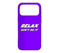 Carcasa para iPhone 17 Pro MAX Relájate, no lo Hagas | 80's Music 1980's Hollywood