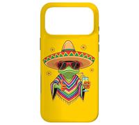 Carcasa para iPhone 17 Pro MAX Relax - Gringo - Un Divertido Lagarto en un Poncho y un Sombrero