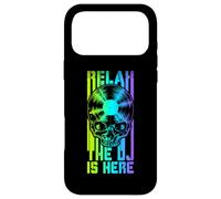 Carcasa para iPhone 17 Pro MAX Relax The DJ Is Here, Amante de los Discos de Vinilo Gothic Skull LP