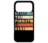 Carcasa para iPhone 17 Pro MAX Relax The Pianist Is Here para músicos de Piano