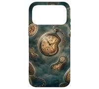 Carcasa para iPhone 17 Pro MAX Reloj Surrealista Dimensión Tiempo Concepto Misterio Gráfico