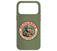 Carcasa para iPhone 17 Pro MAX Remember Only You Vintage Smokey Bear Seal Retro