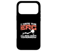 Carcasa para iPhone 17 Pro MAX Remo Divertido con Texto en inglés I Hate The Erg I'Ll Row Again Tomorrow