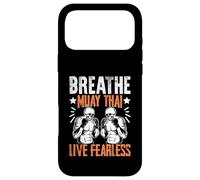 Carcasa para iPhone 17 Pro MAX Respira Muay Thai Live Fearless Muay Thai