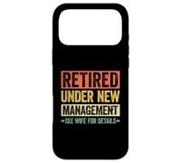 Carcasa para iPhone 17 Pro MAX Retired Under New Management See Wife For Details