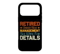 Carcasa para iPhone 17 Pro MAX Retired Under New Management See Wife For Details