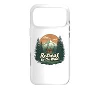 Carcasa para iPhone 17 Pro MAX Retiro de cabaña de montaña Wilderness Escape