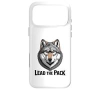 Carcasa para iPhone 17 Pro MAX Retrato de Cabeza de Lobo Intenso lidera la Manada