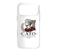 Carcasa para iPhone 17 Pro MAX Retrato del senador estoico de la Antigua Roma Catón el Joven