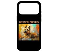 Carcasa para iPhone 17 Pro MAX Retratos Coloridos de Perros franceses - Berger Picard