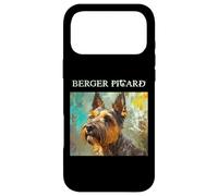 Carcasa para iPhone 17 Pro MAX Retratos Coloridos de Perros franceses - Berger Picard