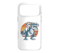 Carcasa para iPhone 17 Pro MAX Retro Aesthetics Unicorn Riding T-Rex Dinosaur Funny