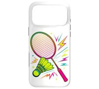 Carcasa para iPhone 17 Pro MAX Retro Arcade Badminton Volante