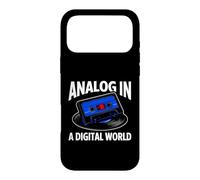 Carcasa para iPhone 17 Pro MAX Retro Audiophile Analog In A Digital World Cassette