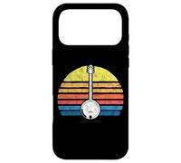 Carcasa para iPhone 17 Pro MAX Retro Banjo Sun - Eighties Style Bluegrass Pickers Graphic