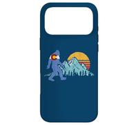 Carcasa para iPhone 17 Pro MAX Retro Bigfoot Sun & Mountain State Flag of Colorado Graphic